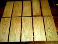 10 Pieces Clear Thin Kiln Dried Sanded Butternut Wood Lumber 12 X 4 5-5 A A 