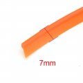 Uxcell 8m X 7mm Orange Flexible Decorative Trim Strip Line For Car Vehicle