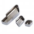 X Autohaux 6pcs Silver Tone Inner Door Seat Adjust Button Switch Cover Decor For Mercedes Benz W204 W205 W212 W218 X204 X166 C
