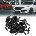 Uxcell 20pcs Plastic Rivet Fender Bumper Fastener Clips Push-type Retainer Fit For Audi 4d0-807-300