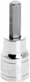 W38879 3 8 In Drive 1 4 Hex Bit Socket Chrome Vanadium Alloy Steel Polished Nickel Finish Corrosion Resistant Sae Style 
