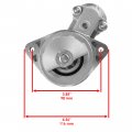 Caltric Starter Compatible With John Deere X585 25hp