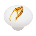 Monkey Branch Decorative High Gloss Ceramic Drawer Knob 
