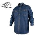 Revco Black Stallion Fr Flame Resistant Denim Work Shirt Fs8-dnm Xl 