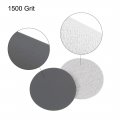 Uxcell 2-inch Hook And Loop Sanding Disc Wet Dry Silicon Carbide 1500 Grit 100 Pcs