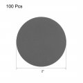 Uxcell 2-inch Hook And Loop Sanding Disc Wet Dry Silicon Carbide 1500 Grit 100 Pcs