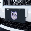 Graphics More Cute Purple Owl Novelty Metal Vanity Tag License Plate