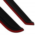 Ocpty Window Visors Fits For 2002-2006 Cadillac Escalade Tape-on Rain Guards Side Deflectors 4 Pieces 2pcs Front Doors And Rear