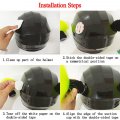 2 Psc Helmet Pigtail Motorcycle Ponytail Bicycle Braids Hair Tails For Any Helmets Decorations Cup Reusable I