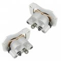 Caltric Rear Left And Right Brake Caliper With Pads Compatible Polaris Rzr 4 900 2015 2016 2017 2018
