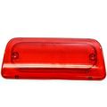 3rd Brake Light Lens 94-04 Chevy S-10 Gmc Sonoma Extended Cab Only Genuine Rha High Red Third