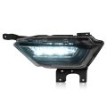 Hecasa Left Led Fog Light Assembly For 2021-2023d F150 Replacement For Fo2592259 19629200 Front Bumper Lamp Clear Lens Driver 