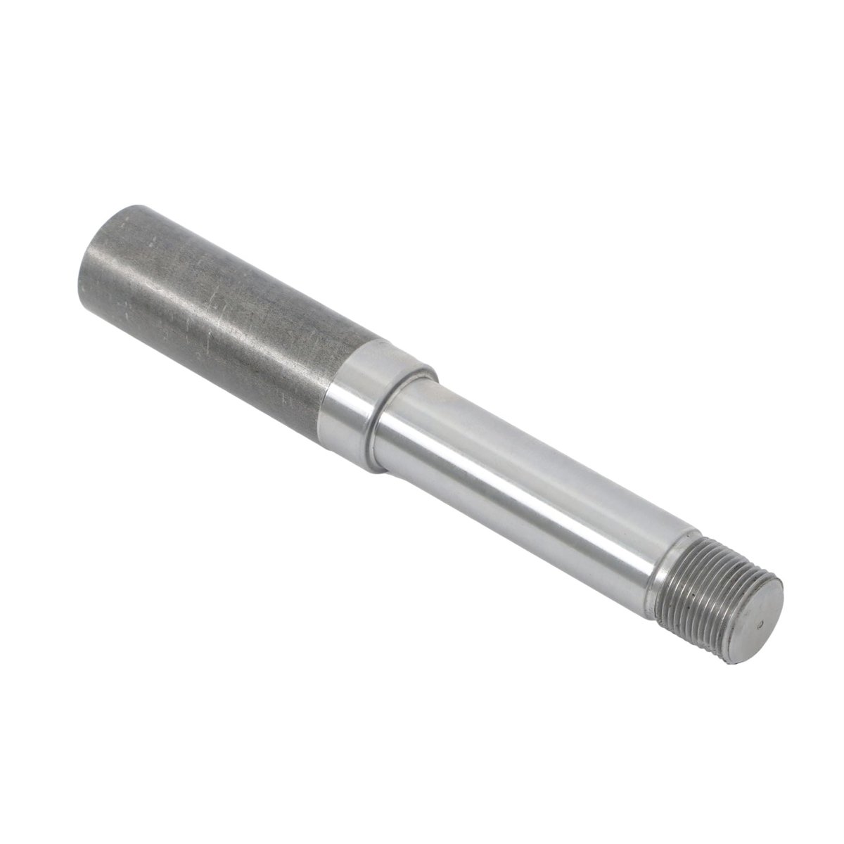 Bt8 Round Spindle With Fastening Accessories For 2000lb Axles 1 25 In Shank Diameter And 8 Overall Length Stainless Steel