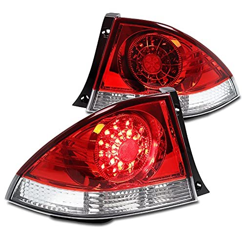 Led Tail Brake Lights Rear Lamp Red Clear For 2001-2005 Lexus Is300