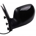 Black Left Side And Right Mirrors Fit For 2002 Chevy Avalanche 2500 Smooth Mirror Glass Heating Manual Folding