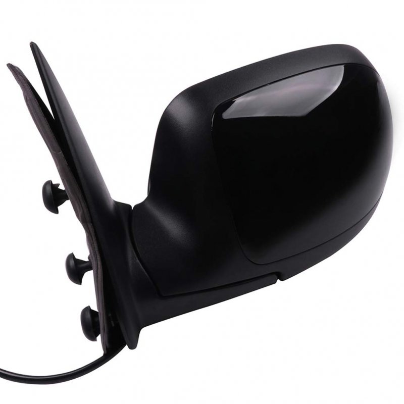 Black Left Side And Right Mirrors Fit For 2002 Chevy Avalanche 2500 Smooth Mirror Glass Heating Manual Folding