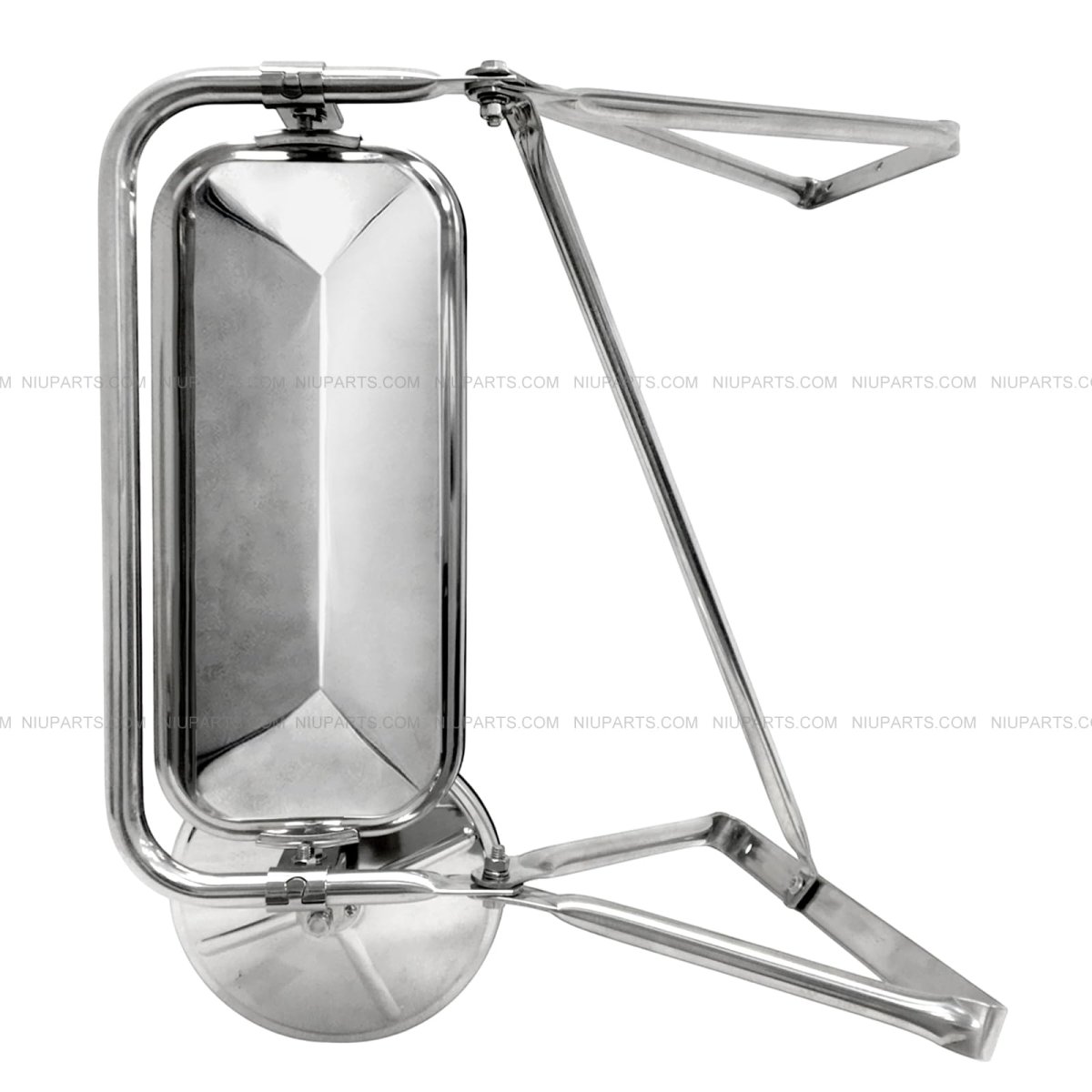 Door Mirror Stainless Steel Passenger Side For Ford F350 F600 F700 1980-1997