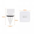 Uxcell 20pcs Plastic Rivet Bumper Fender Fastener Clips Retainer For Honda Acura 91513-sm4-000