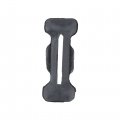 Wflnhb Rear Tailgate Bumper Rubber Latch Black 15726082 Pair Replacement For 1994-2004 S10 Sonoma