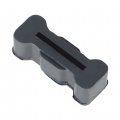 Wflnhb Rear Tailgate Bumper Rubber Latch Black 15726082 Pair Replacement For 1994-2004 S10 Sonoma