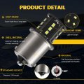 Everbright 1156 Ba15s Car Turn Signal Bulb 1003 7506 1141 18smd 2016 Led For Tail Light Rv Camper Boat Trunk Reverse Lights