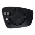 Spieg Driver Side Mirror Glass Replacement For Vw Volkswagen Passat 2013-2015 Non-heated W Backing Plate Lh