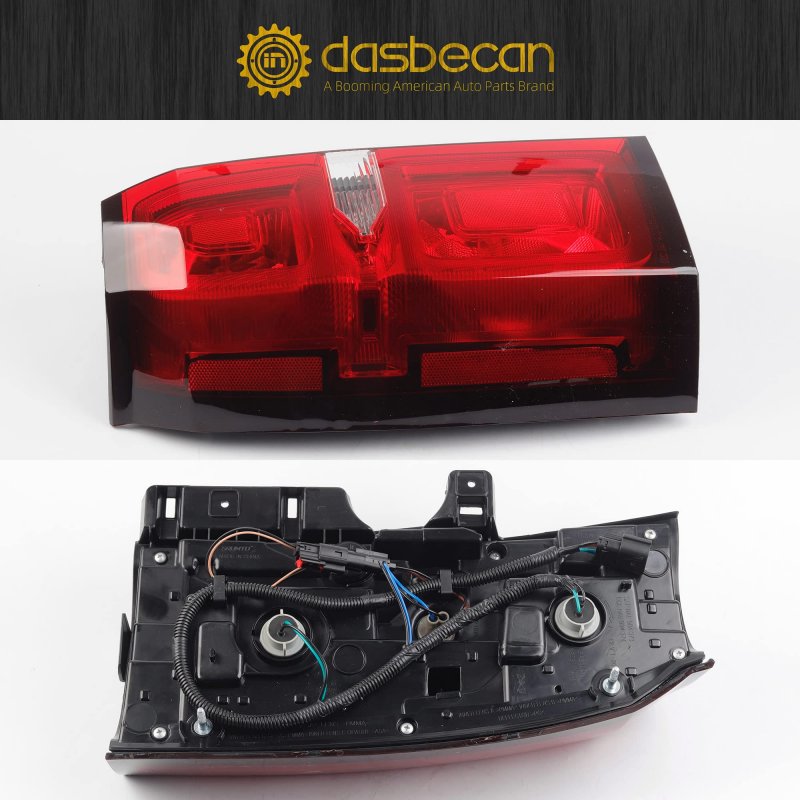 84467058 Rear Led Stop Brake Lamp Assembly For 2015-2020 Chevy Tahoe Suburban Replaces Oe Gm2800264 23407432 Lh Red Back Light