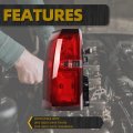 84467058 Rear Led Stop Brake Lamp Assembly For 2015-2020 Chevy Tahoe Suburban Replaces Oe Gm2800264 23407432 Lh Red Back Light