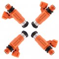 Ocpty 4pcs 4 Holes Replacement Fuel Injectors Engine Part Fit For 99-03 Chevy Tracker Mitsubishi Galant Mirage For Suzuki