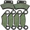 Foreverun Motor Front And Rear Brake Pads For Polaris 300 400 Xpress L 1996-1997 