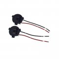 2pcs Headlight Socket Retainer Holder Adapters Connector Wire For Hyundai Veloster Genesis Coupe