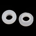 10pcs Silicone O Ring Seal Gaskets White 19mm 12mm Outer Diameter 9mm Inner 7mm High For Water Heater Valve And Faucet 