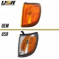 Usr Depo 99-02 4runner Corner Lights Jdm Amber Lens Front Signal Light Set Left Right For 1999-2002 Toyota 4 Runner