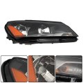 Headlight Assembly Replacement For Passat 2012-2015 Headlights Halogen Set Passenger Side Rh 561941006d
