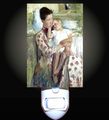 Mother And Child By Cassatt Decorative Night Light 
