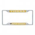 Depauw University Tigers Metal License Plate Frame For Front Or Back Of Car Officially Licensed Mascot 