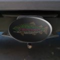 Rainbow Trout Fish Dots Spots Pattern Oval Tow Trailer Hitch Cover Plug Insert
