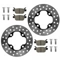 Caltric Front Brake Disc Bolts With Pads Compatible Honda Foreman Rubicon 500 2007-2009 2012-2014