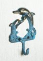 Decorative Brass Dolphin Wall Hook Set Of 6 Pieces 