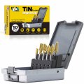 Carbide Burrs Tin Set With 1 4 Shank Double Cut Solid Power Tools Tungsten Rotary Files Bits For Die Grinder Metal Wood Carving 