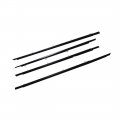 Chrome Weatherstrip Window Moulding Trim Seal Belt 4pcs Fit For Accord 2008 09 10 11 2012