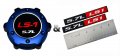 Combo Ls1 5 7l Blue Oil Cap In Billet Aluminum 2 X Pair Set Red Black Liter Real Engine Hood Emblem Badge Nameplate Crate For