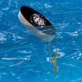 Graphics More Cyborg Android Robot Science Woman Face Floating Keychain Oval Foam Fishing Boat Buoy Key Float