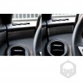 Nvcnx Real Premium Carbon Fiber Dashboard Driver Co-pilot Side Panel Cover Strip Car Interior Dash Trim Accessories For