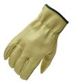 G F 2002s-3 Full Grain Pigskin Leather Work Gloves Drivers Premium Washable Size Small Value Pack 3 Pairs