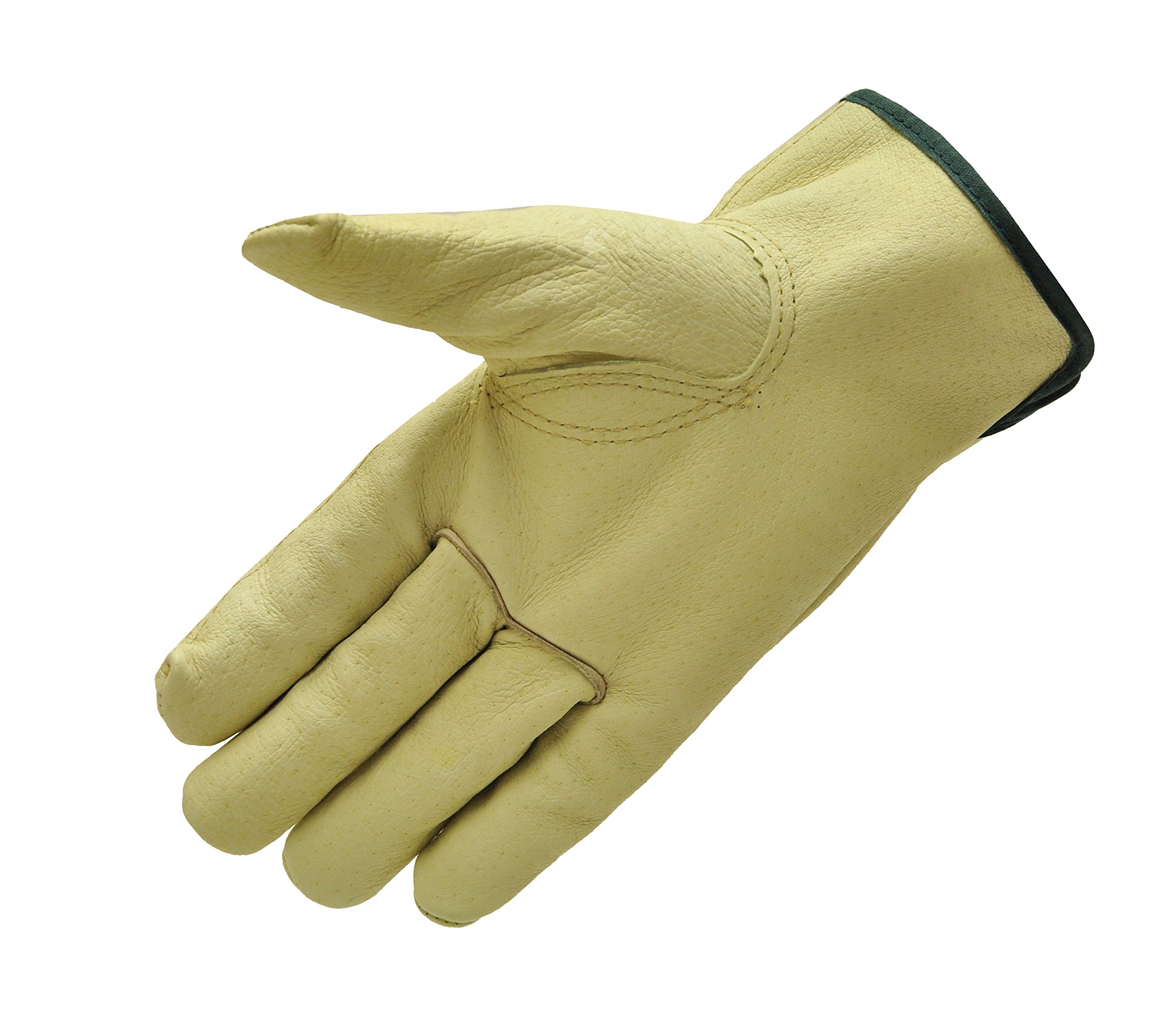 G F 2002s-3 Full Grain Pigskin Leather Work Gloves Drivers Premium Washable Size Small Value Pack 3 Pairs