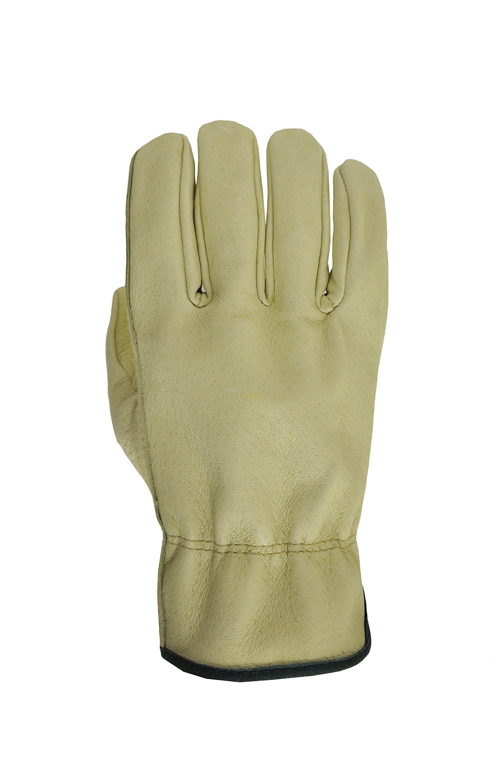 G F 2002s-3 Full Grain Pigskin Leather Work Gloves Drivers Premium Washable Size Small Value Pack 3 Pairs