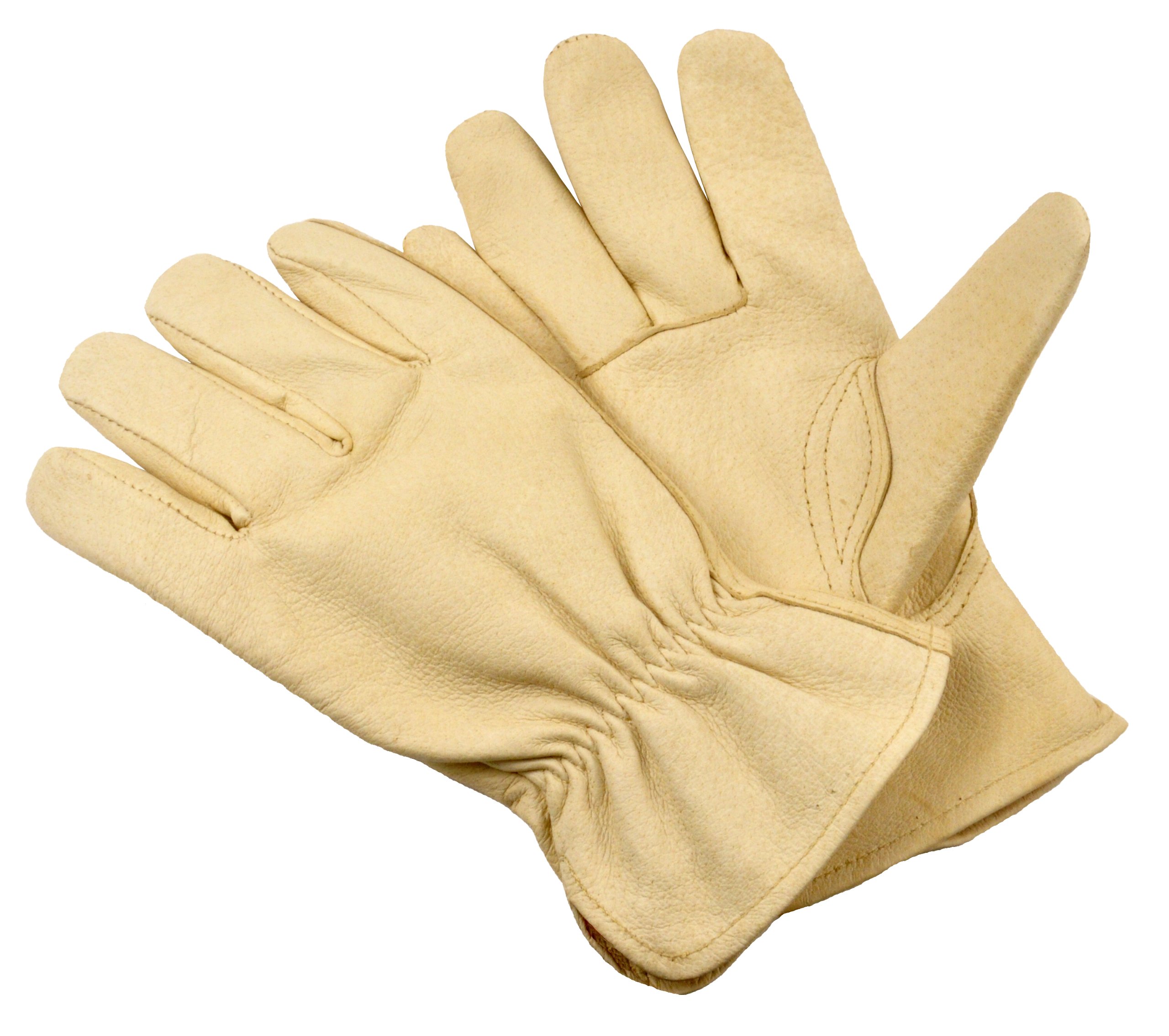 G F 2002s-3 Full Grain Pigskin Leather Work Gloves Drivers Premium Washable Size Small Value Pack 3 Pairs