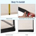 Uxcell U-shape Edge Banding 16 4ft Self Adhesive Veneer Edging Trim Tpe Collapsible Furniture Protector For Cabinet Repair