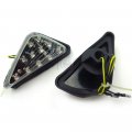 Hongk- Clear Euro Led Flush Mount Turn Signal Compatible With Suzuki Kawasaki Bike B01bw4osim